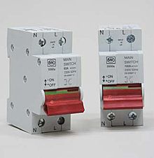 Consumer Unit Main Switches