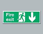 Buy Online - Fire Exit - Down