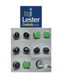Lester Controls PB4 Compact Pushbuttons Now in Stock !