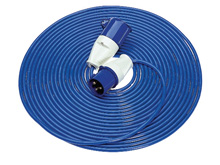 240v Blue Extension Leads