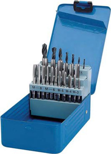 28 Piece Metric Tap And HSS Drill Set