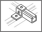 Buy Online - 41mm Channel Step Bracket - 3 Holes