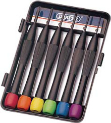 6 Piece Soft Grip Precision Screwdriver Set