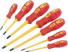 7 Piece VDE Fully Insulated Screwdriver Set