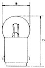 Buy Online - Ba15d (SBC) K18 Round