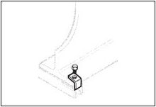 Beam To Channel End Clamp - Lateral