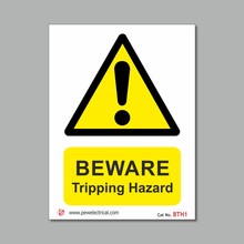 Beware Tripping Hazard