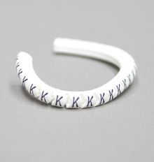 Black and White Letter Cable Markers