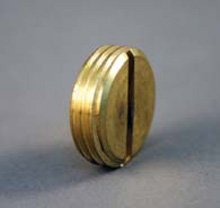 Brass Slotted Plugs