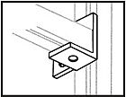 Buy Online - Cantilever Bracket - L/H - Bottom Fixing