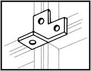 Cantilever Bracket - R/H - Bottom Fixing