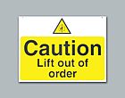Buy Online - Caution Lift Out of Order