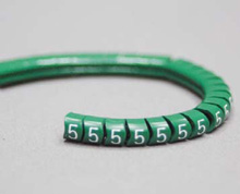 Colour Coded Number Cable Markers