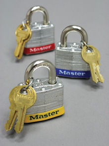 Colour Coded Padlocks