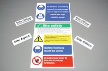 Construction Site Safety Sign Pack