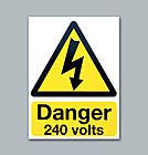 Buy Online - Danger 240 Volts