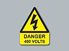 Buy Online - Danger 400 Volts Triangle