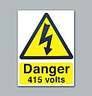 Buy Online - Danger 415 Volts