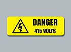 Buy Online - Danger 415 Volts