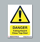 Buy Online - Danger Falling Hazard