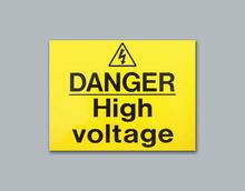 Danger High Voltage (Large)