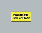Buy Online - Danger High Voltage Rectangle