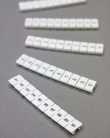 Din Rail Terminal Markers