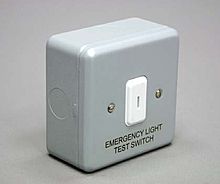 Emergency Light Test Switch