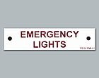 Buy Online - Emergency Lights (red)