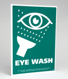 Buy Online - Eye Wash Station Vinyl Label