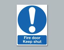 Fire door Keep shut