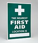 Buy Online - First Aid Location PVC and Vinyl Sign