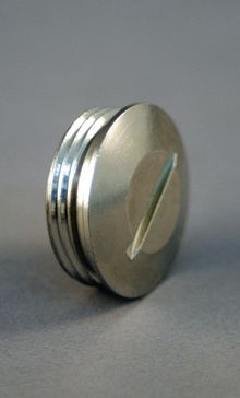German Standard PG Thread Accessories - Brass Plug