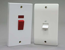 GET Range Moulded Double Pole Switches