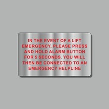 In The Event of a Lift Emergency