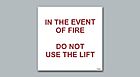 Buy Online - In The Event of Fire