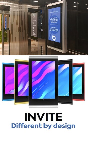 Introducing our new  XPO Smart Mirror and INVITE Lift Media Screens