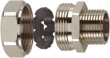 IP67 Multipart Compression Connector Including Serrated Nylon Seal
