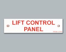Lift Control Panel (red)