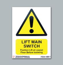 Lift Main Switch