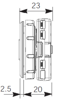 M20-RET Round Threaded Pushbuttons