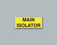Main Isolator