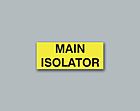 Buy Online - Main Isolator
