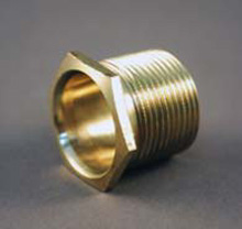 Male Brass Bush Long Reach