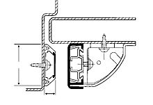 Memco Special Fixing Clamps For Ultraslim Detector