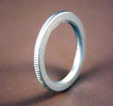 Milled Edged Lock Ring