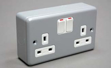 MK Range Metalclad Socket Outlets