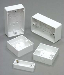 MK Range Moulded Surface Boxes