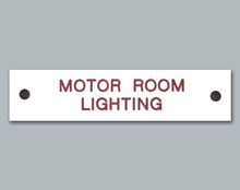 Motor Room Lighting (red)