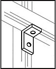 Buy Online - Non-Standard L-Bracket - 1:1 Holes